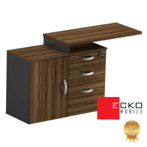 Mesa Auxiliar Pedestal 1P+2G+1PS Azaleia