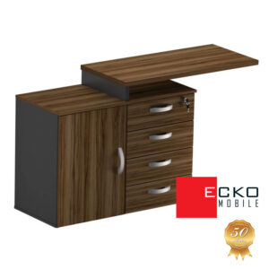 Mesa Auxiliar Pedestal 1P+4G Azaleia