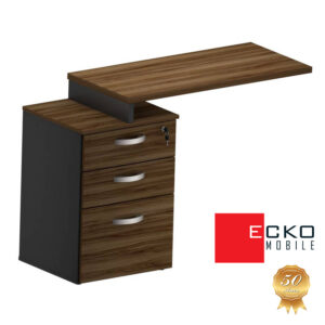 Mesa Auxiliar Pedestal 2G+1PS Azaleia