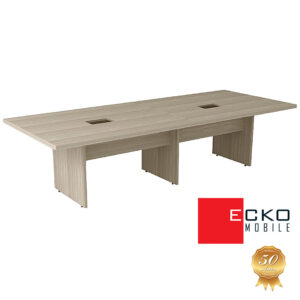 Mesa de reunião bipartida c/ cx de tomada Tóquio 40